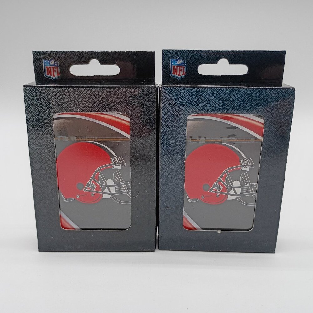 2 Sealed Playing Card Decks  Cleveland Browns